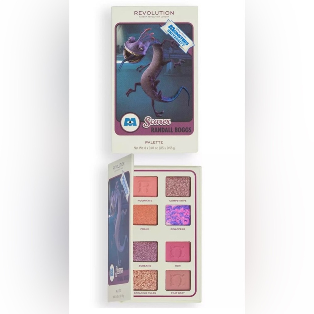 Revolution Monsters University Randall Boggs Palette
